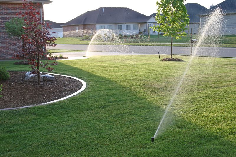 Yard Sprinkler Installation